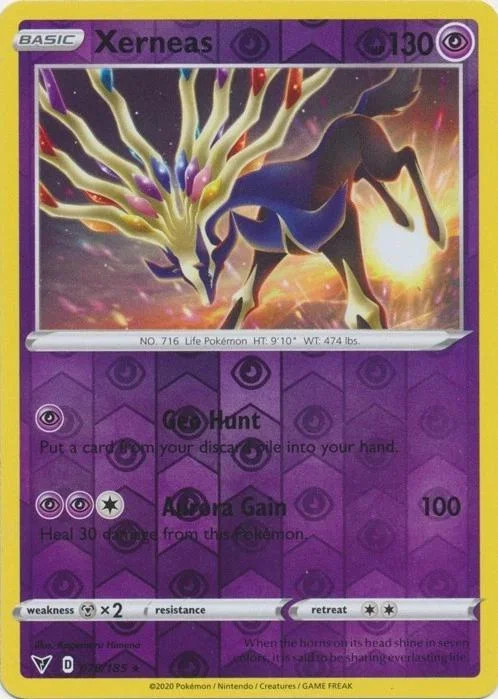 Xerneas #78 — Voltagem Vívida (Reverse Holo)