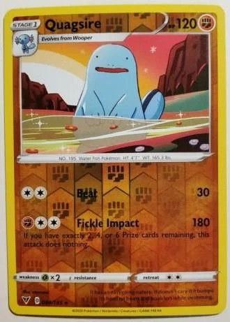 Quagsire #84 — Voltagem Vívida (Reverse Holo)