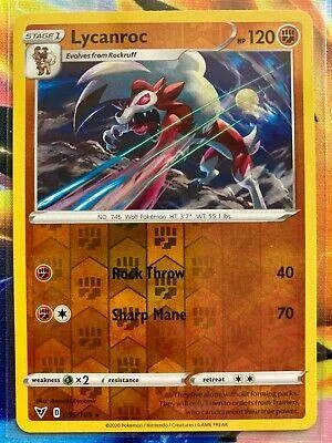 Lycanroc #95 — Voltaje Vívido (Reverse Holo)