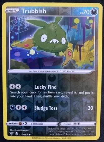 Trubbish #110 — Voltaggio Sfolgorante (Reverse Holo)
