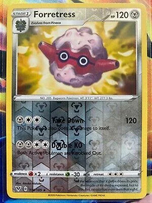 Forretress #114 — Vivid Voltage (Reverse Holo)