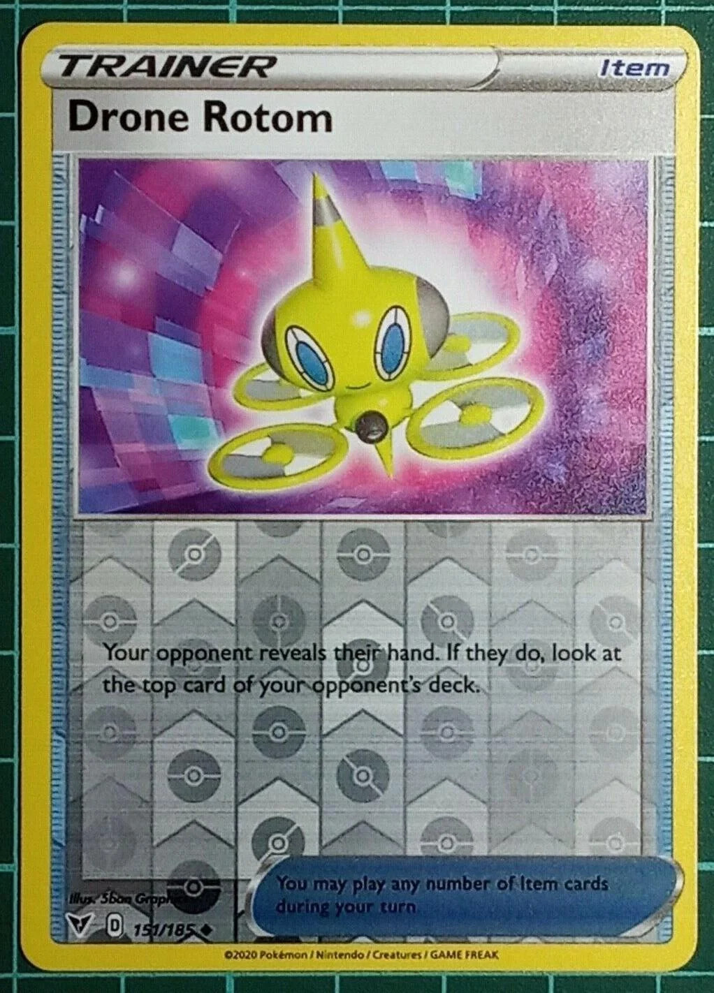 Dronen-Rotom #151 — Farbenschock (Reverse Holo)