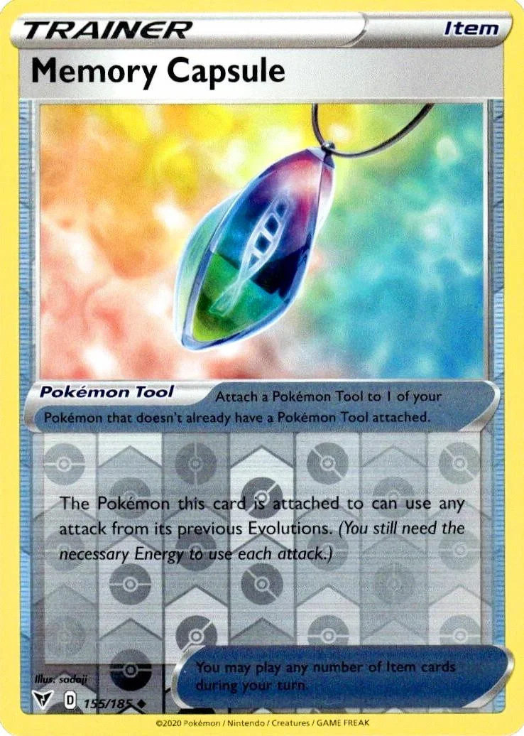 Capsula della Memoria #155 — Voltaggio Sfolgorante (Reverse Holo)
