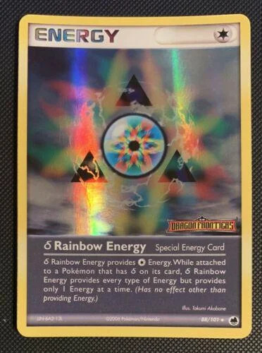 Rainbow Energy Delta #88 — EX Dragon Frontiers (Reverse Holo)