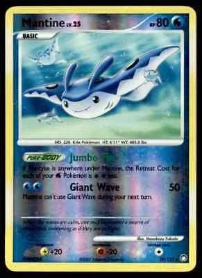 Mantine Lv.25 #29 — Tesouros Misteriosos (Reverse Holo)