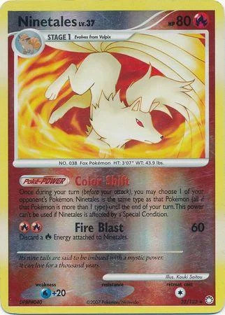 Ninetales Lv.37 #32 — Tesori Misteriosi (Reverse Holo)