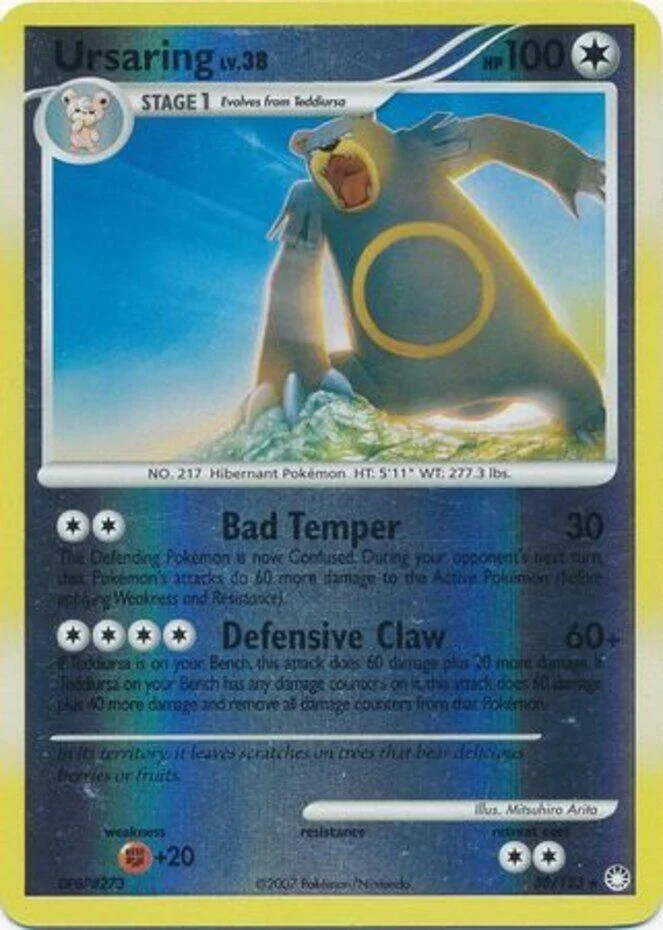 Ursaring Lv.38 #38 — Tesouros Misteriosos (Reverse Holo)