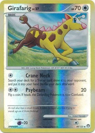 Girafarig Lv.27 #49 — Tesoros Misteriosos (Reverse Holo)
