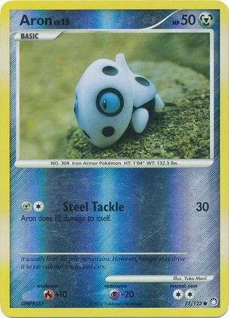 Aron Lv.15 #71 — Tesouros Misteriosos (Reverse Holo)