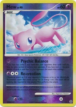 Mew Lv.40 #15 — Prodigi Segreti (Reverse Holo)