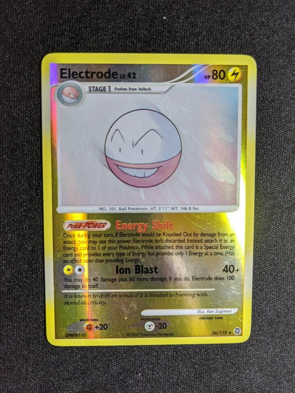 Electrode Lv.42 #26 — Maravilhas Secretas (Reverse Holo)