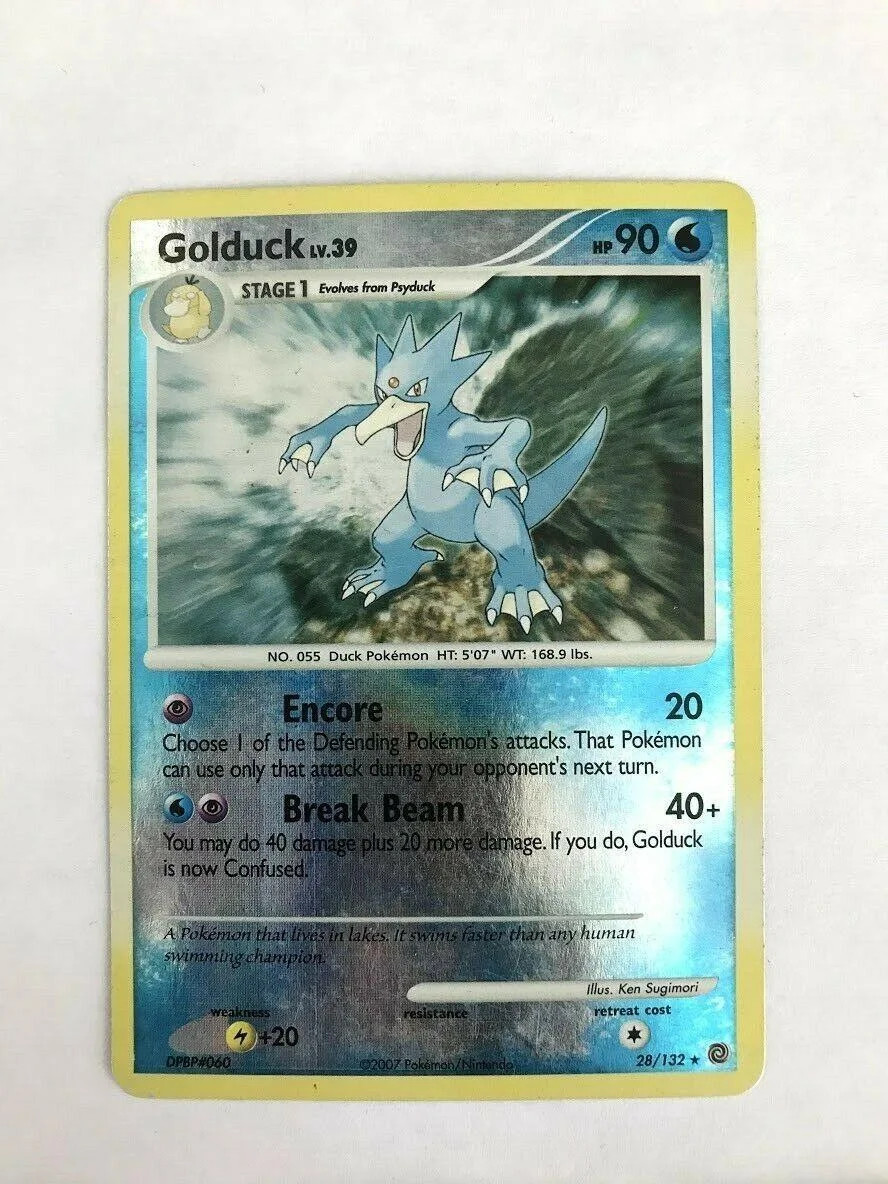 Golduck Lv.39 #28 — Maravilhas Secretas (Reverse Holo)
