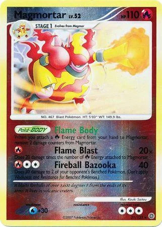 Magmortar Lv.52 #31 — Maravilhas Secretas (Reverse Holo)