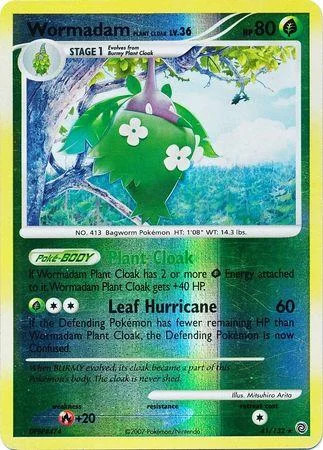 Wormadam Plant Cloak Lv.36 #41 — Maravilhas Secretas (Reverse Holo)