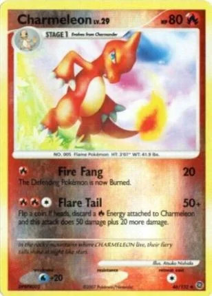 Charmeleon Lv.29 #46 — Maravilhas Secretas (Reverse Holo)