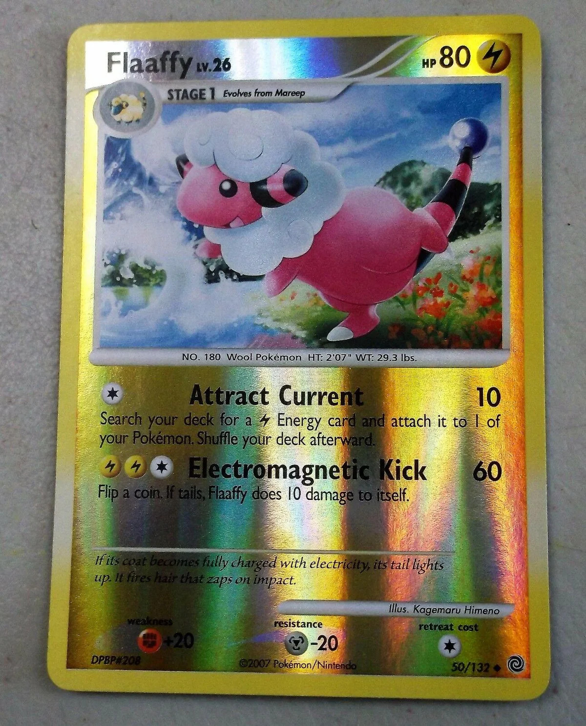 Flaaffy Lv.26 #50 — Maravilhas Secretas (Reverse Holo)