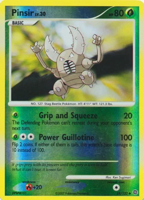 Pinsir Lv.30 #59 — Maravilhas Secretas (Reverse Holo)