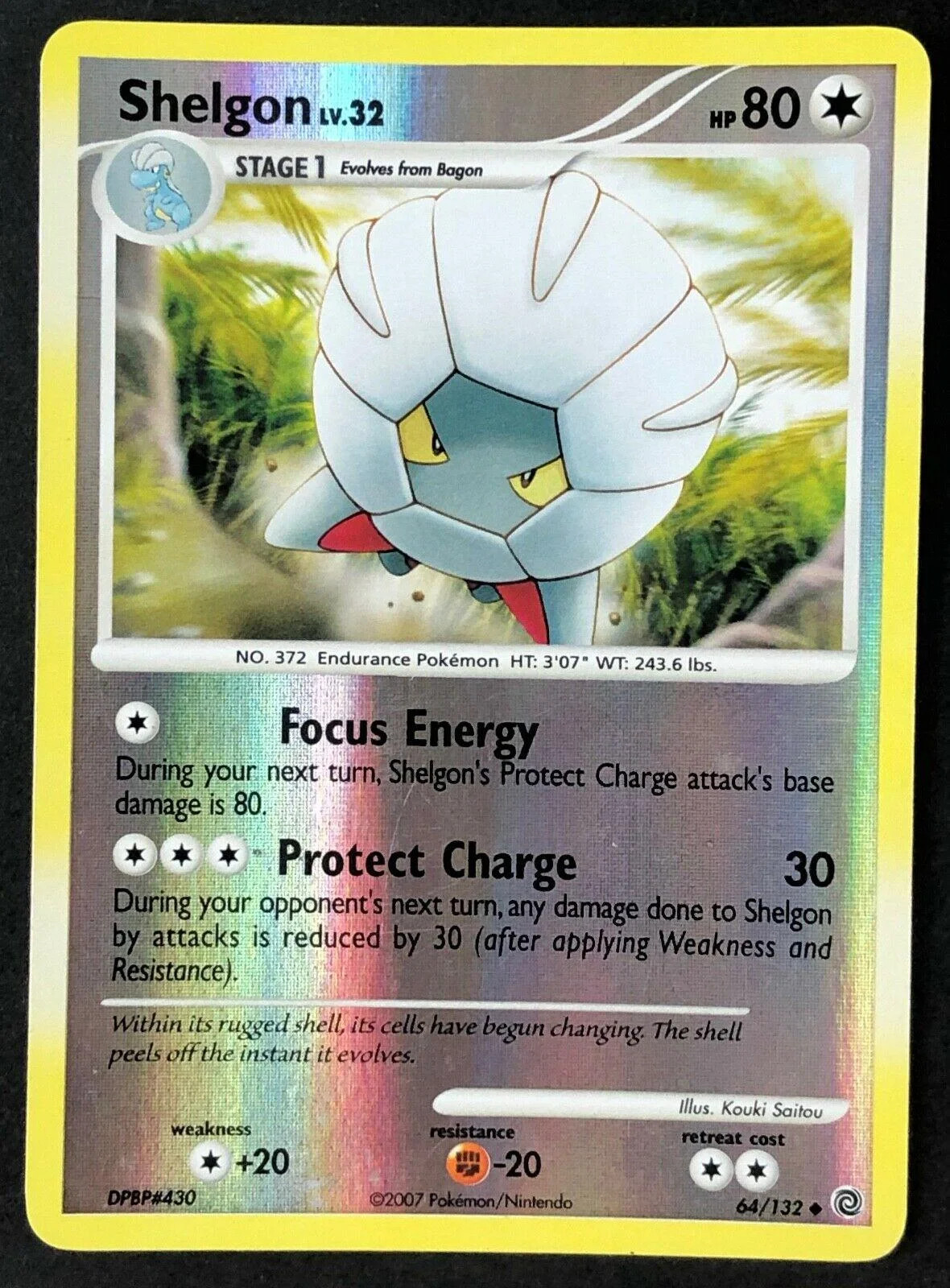 Shelgon Lv.32 #64 — Maravilhas Secretas (Reverse Holo)