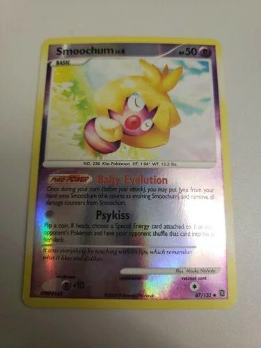 Smoochum Lv.6 #67 — Maravilhas Secretas (Reverse Holo)