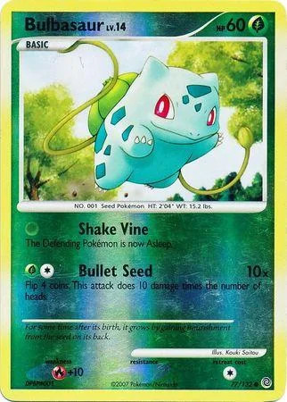 Bulbasaur Lv.14 #77 — Prodigi Segreti (Reverse Holo)
