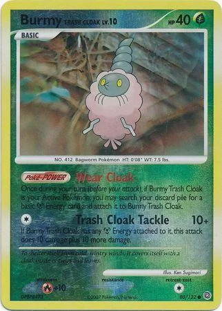 Burmy Trash Cloak Lv.10 #80 — Maravilhas Secretas (Reverse Holo)