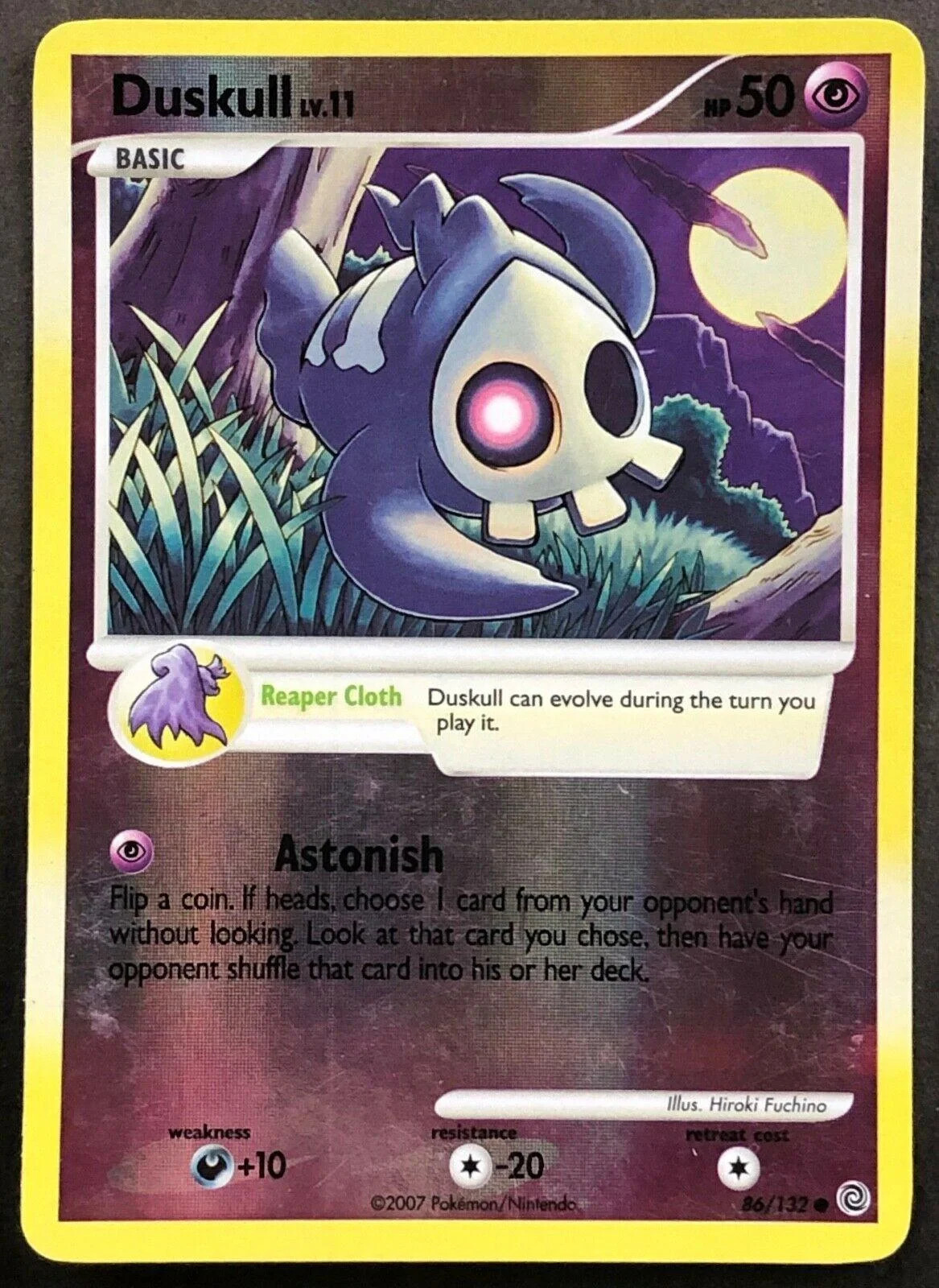 Duskull Lv.11 #86 — Maravilhas Secretas (Reverse Holo)