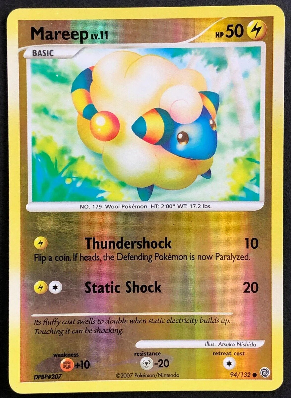 Mareep Lv.11 #94 — Prodigi Segreti (Reverse Holo)