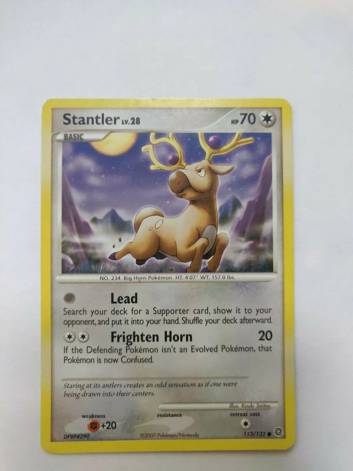 Stantler Lv.28 #113 — Maravilhas Secretas (Reverse Holo)