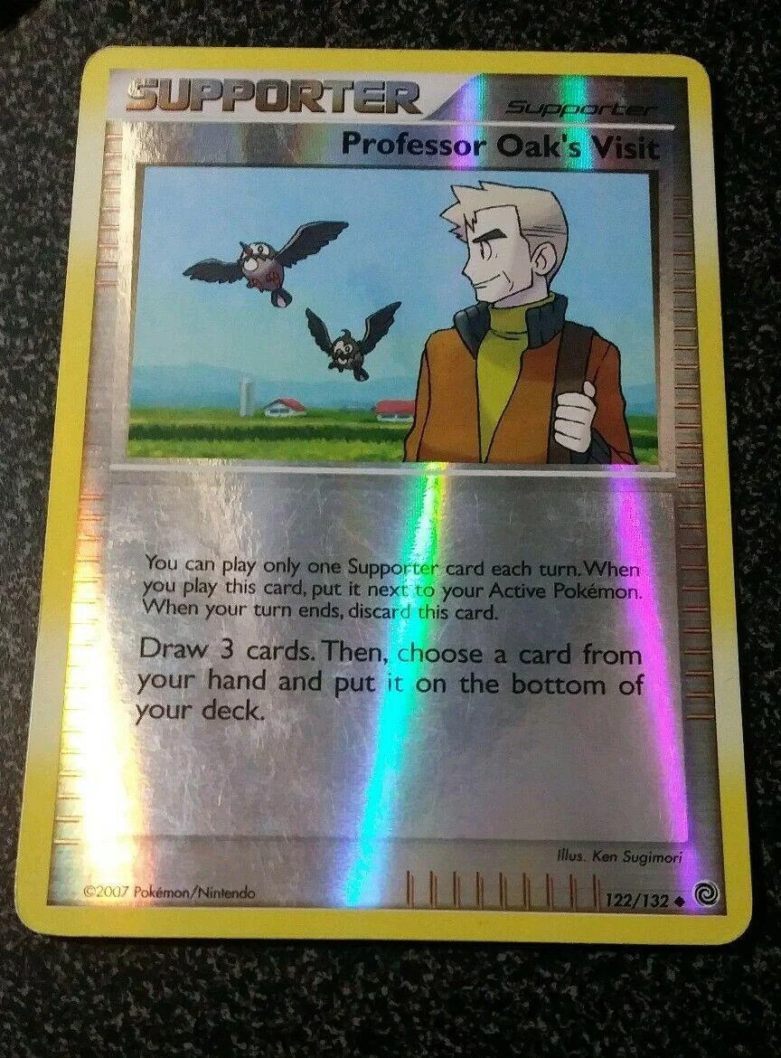 Professor Oak's Visit #122 — Maravilhas Secretas (Reverse Holo)
