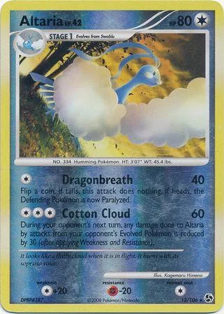 Altaria Lv.42 #12 — Great Encounters (Reverse Holo)