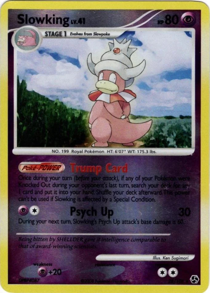 Slowking Lv.41 #28 — Great Encounters (Reverse Holo)