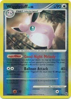 Wigglytuff Lv.46 #32 — Great Encounters (Reverse Holo)
