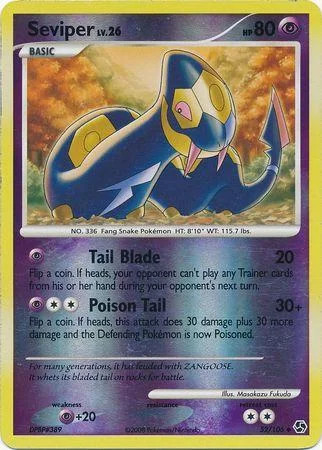 Seviper Lv.26 #52 — Great Encounters (Reverse Holo)