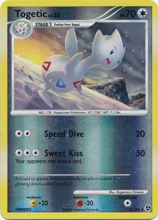 Togetic Lv.23 #55 — Great Encounters (Reverse Holo)