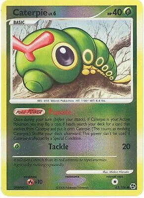 Caterpie Lv.6 #63 — Great Encounters (Reverse Holo)