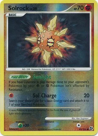 Solrock Lv.29 #85 — Incontri Leggendari (Reverse Holo)