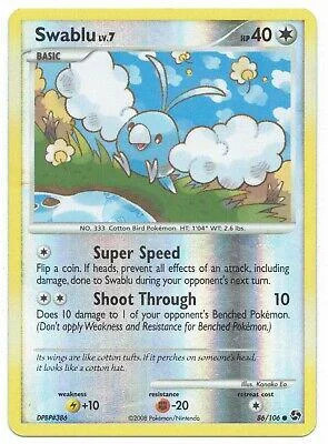 Swablu Lv.7 #86 — Incontri Leggendari (Reverse Holo)