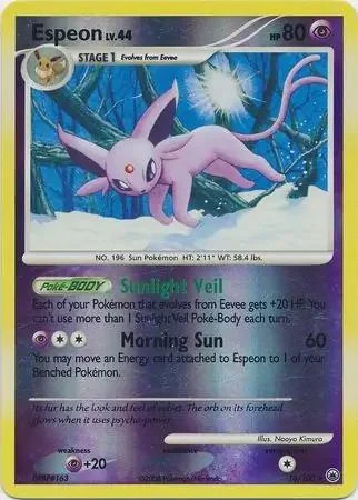 Espeon Lv.44 #18 — Majestic Dawn (Reverse Holo)