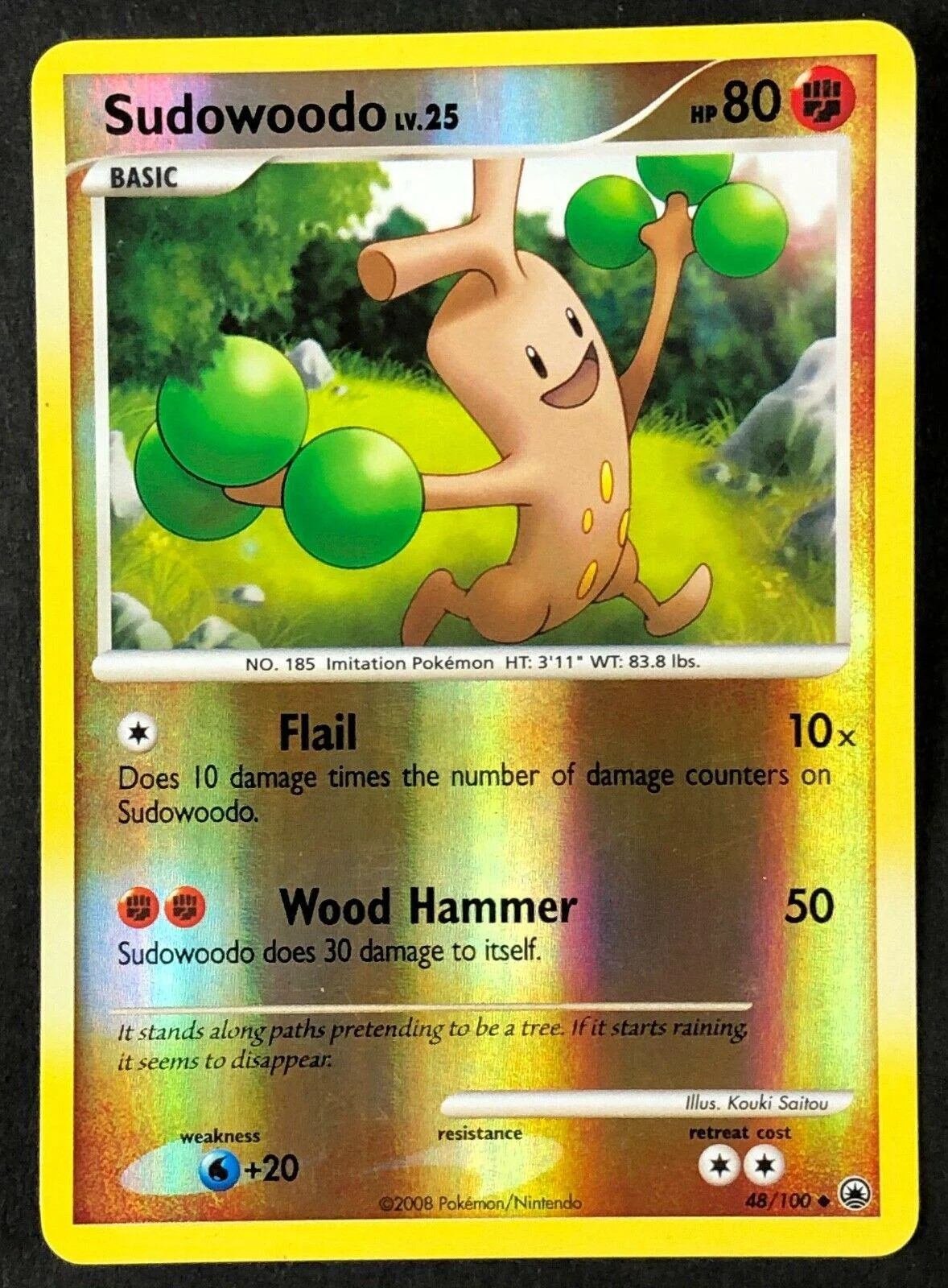 Sudowoodo Lv.25 #48 — Alba Suprema (Reverse Holo)