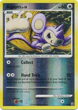 Aipom Lv.16 #50 — Alba Suprema (Reverse Holo)