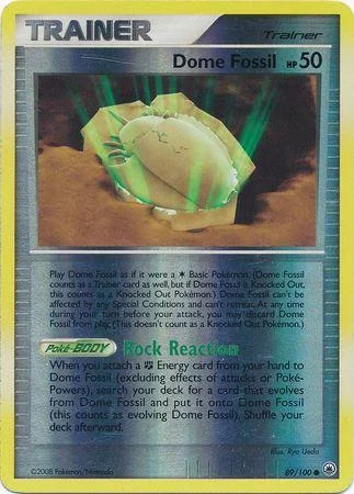 Dome Fossil #89 — Majestic Dawn (Reverse Holo)