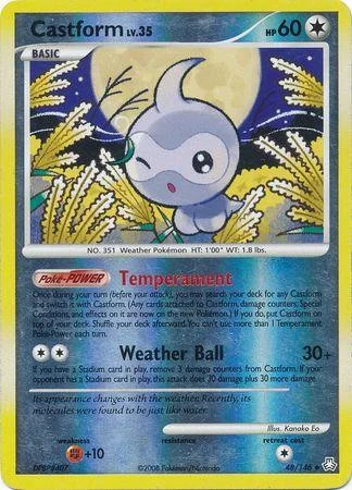 Castform Lv.35 #48 — Il Risveglio dei Miti (Reverse Holo)