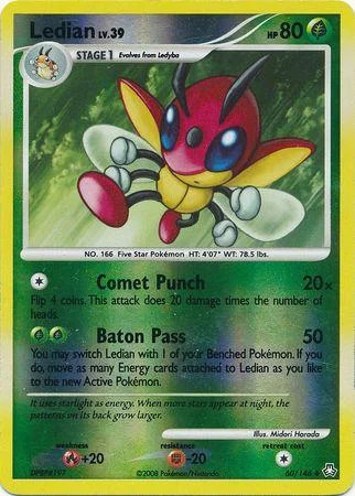 Ledian Lv.39 #60 — Il Risveglio dei Miti (Reverse Holo)