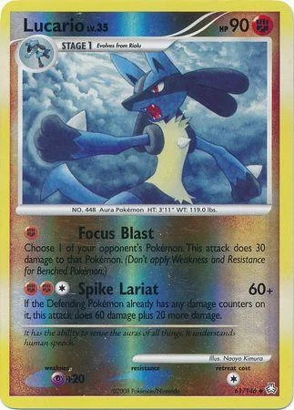 Lucario Lv.35 #61 — Legends Awakened (Reverse Holo)