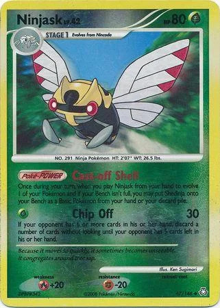Ninjask Lv.42 #67 — Il Risveglio dei Miti (Reverse Holo)
