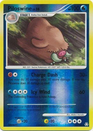 Piloswine Lv.35 #69 — Il Risveglio dei Miti (Reverse Holo)