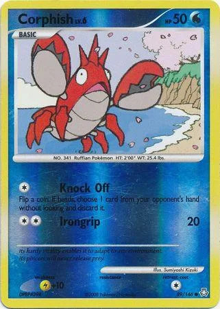 Corphish Lv.6 #89 — Legends Awakened (Reverse Holo)