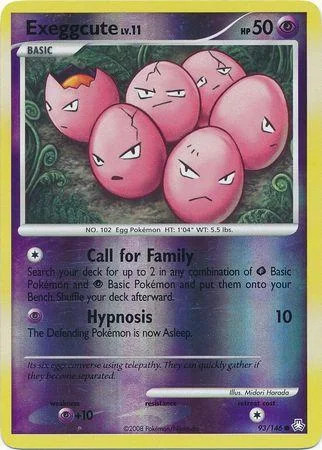 Exeggcute Lv.11 #93 — Il Risveglio dei Miti (Reverse Holo)