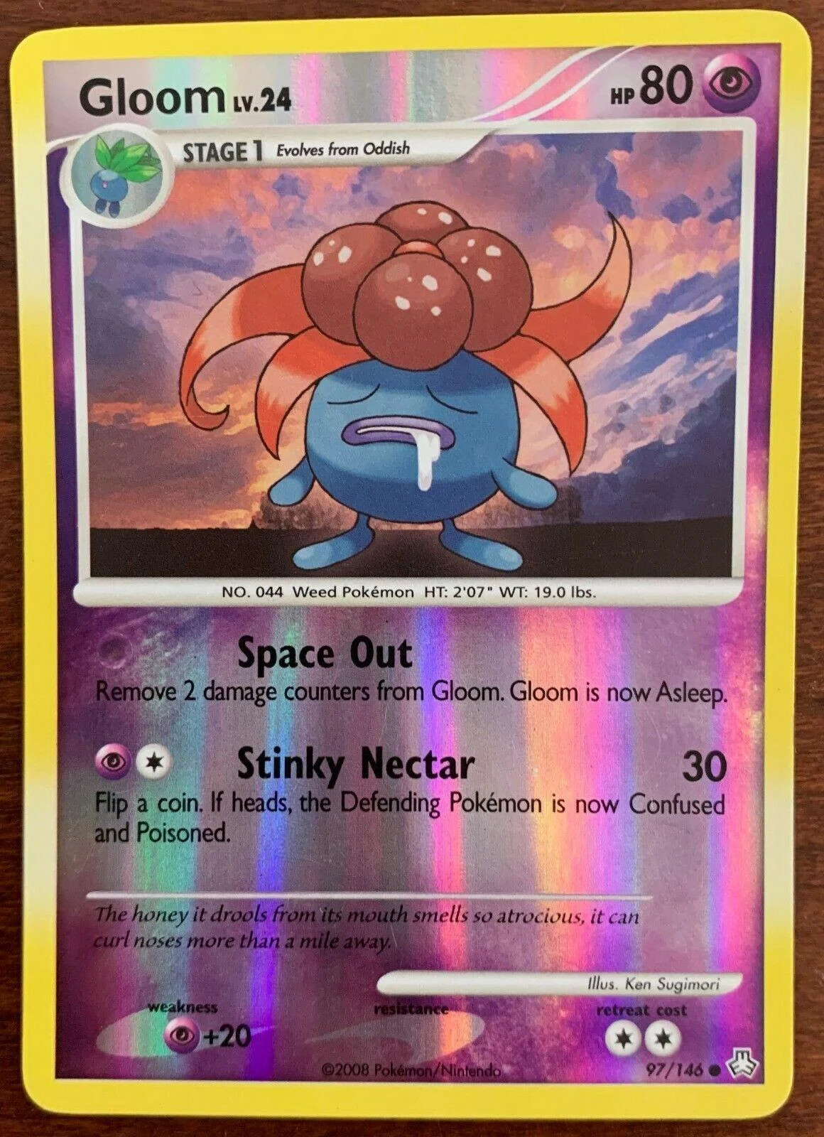 Gloom Lv.24 #97 — Legends Awakened (Reverse Holo)