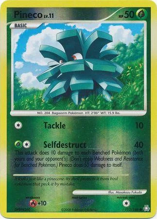 Pineco Lv.11 #113 — Legends Awakened (Reverse Holo)